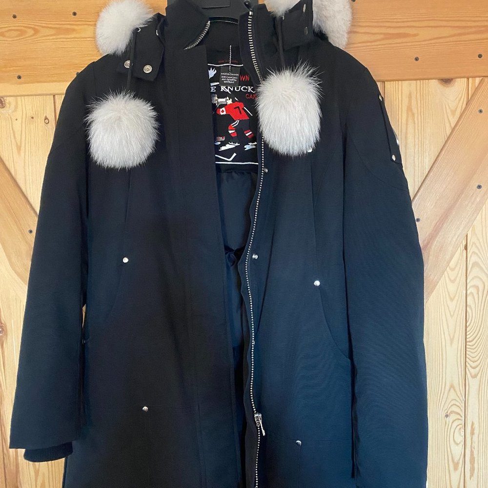 Moose Knuckles Womens Parka Jacket